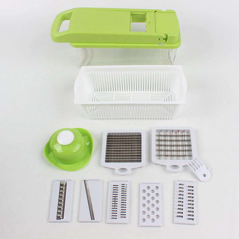 Multifunctional Vegetable Cutter Grater Kitchen Household Dicer Potato Shredded Slicer Grater Vegetable Cutter